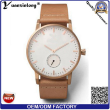 Yxl-286 venta caliente OEM fábrica Japón Movt reloj al por mayor 2 mano medio malla correa de acero reloj hombres reloj de moda de lujo de los hombres